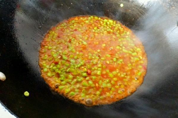 黄豆酱炒豆角的做法图解5