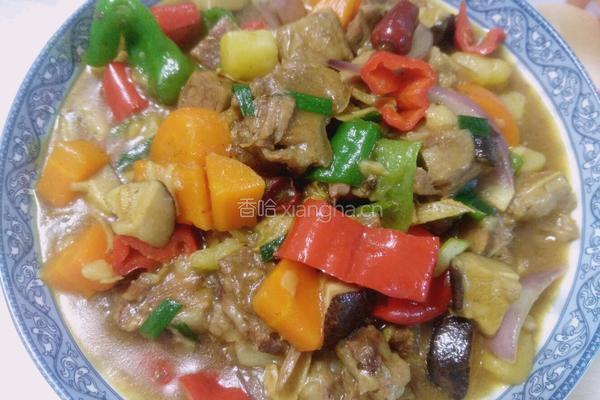 咖哩牛腩的做法图解6