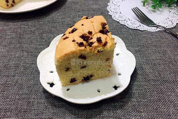 蔓越莓戚风蛋糕（六寸）的做法图解19