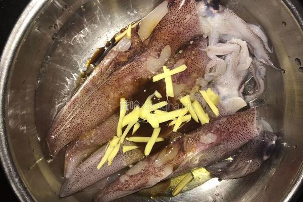 膏鱿饭的做法图解3