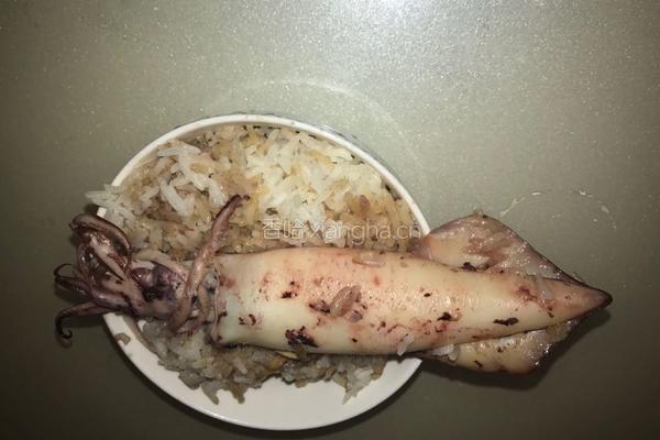膏鱿饭的做法图解8