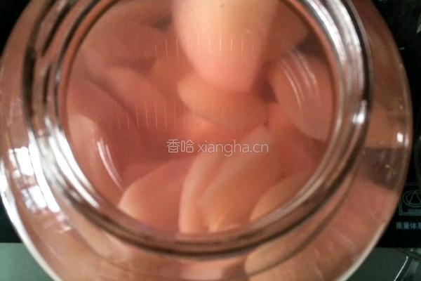桃子罐头的做法图解7