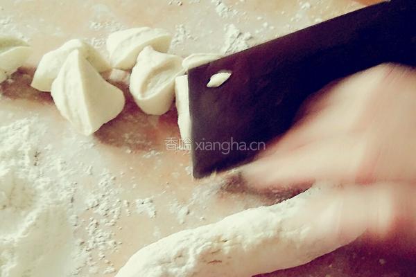 家常豆角饺子的做法图解4