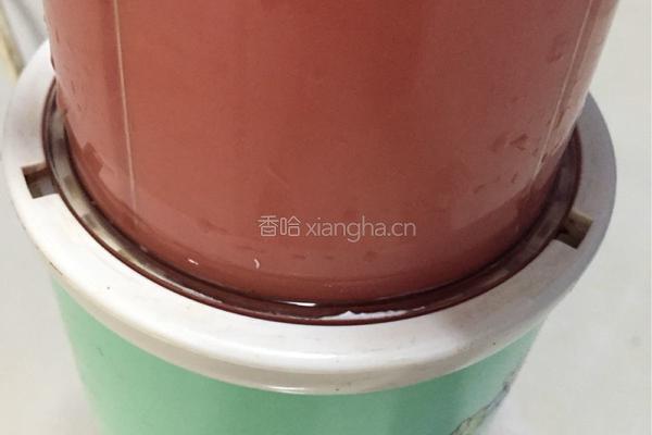 西瓜汁果冻的做法图解3