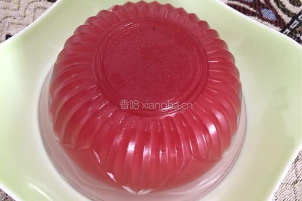 西瓜汁果冻的做法图解8