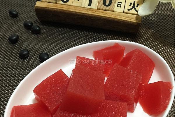 西瓜汁果冻的做法图解9