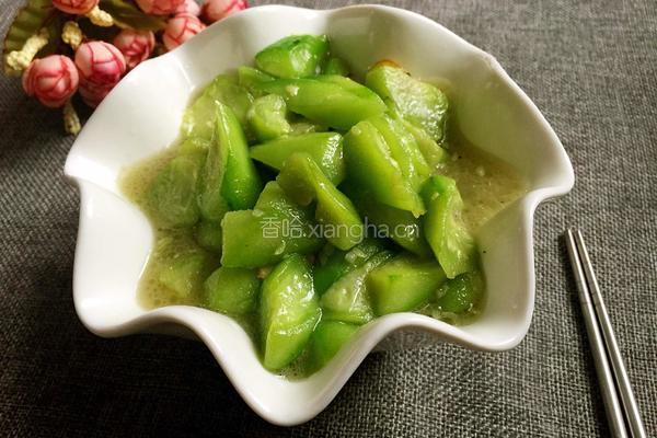 素炒丝瓜的做法图解9
