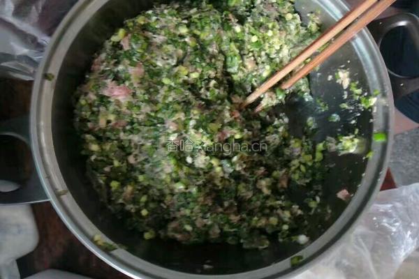 韭菜馅儿饺子的做法图解1