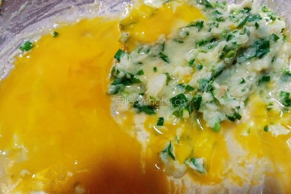 韭菜土豆饼的做法图解6