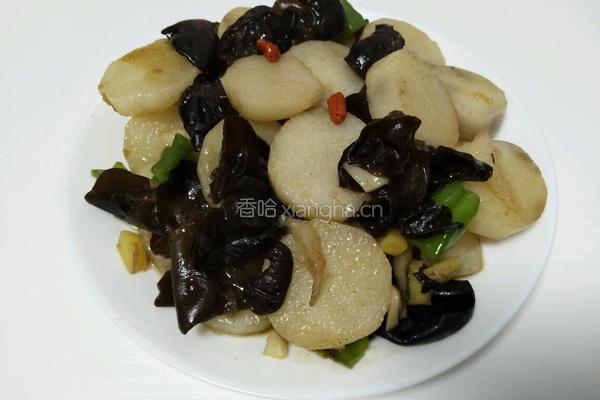 山药炒黑木耳的做法图解9