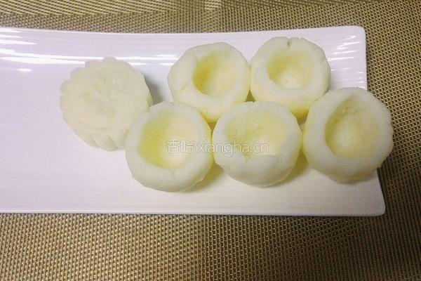 玫瑰馅山药糕的做法图解9