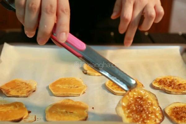 蜜汁红薯片的做法图解6