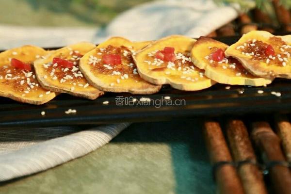 蜜汁红薯片的做法图解8