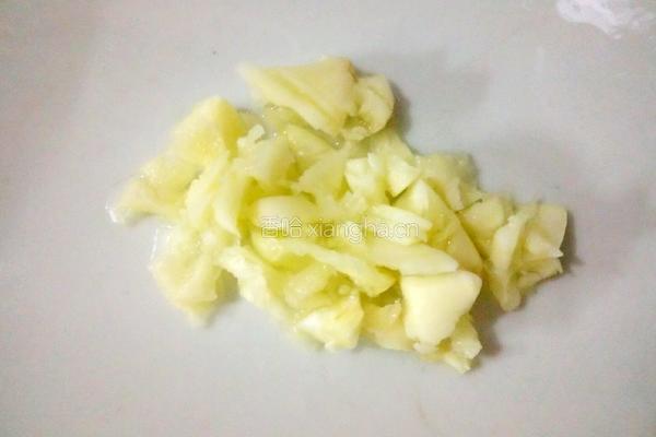 素炒菜心的做法图解3