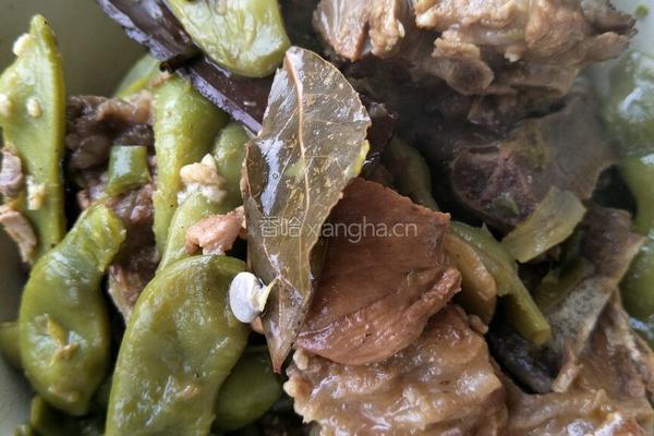 脊骨炖豆角的做法图解7