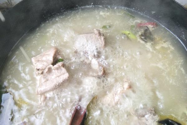 脊骨炖豆角的做法图解6