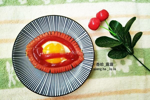 大红唇煎蛋的做法图解9