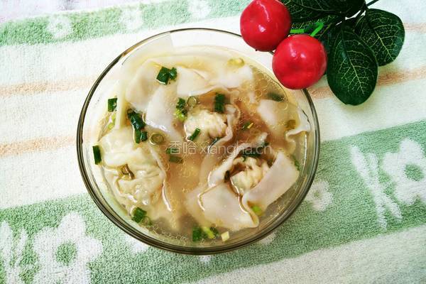 鸡肉馅大馄饨的做法图解10