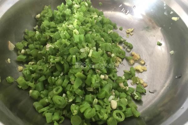 豆角馅生煎的做法图解4