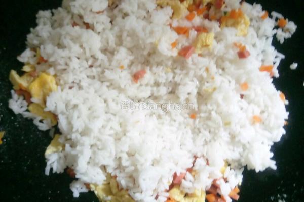 酱油炒饭的做法图解6