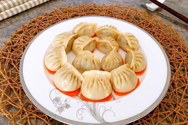 香菇肉馅蒸饺的做法图解15