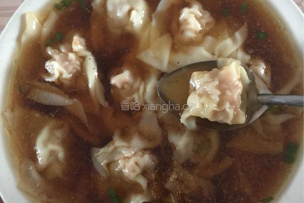 鲜虾猪肉馄饨的做法图解5