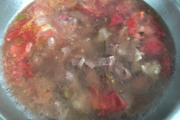 牛肉西红柿汤的做法图解8
