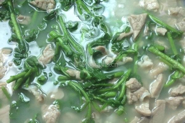 猪肺西洋菜汤的做法图解8