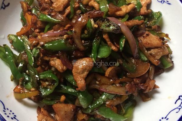 辣椒炒肉的做法图解6