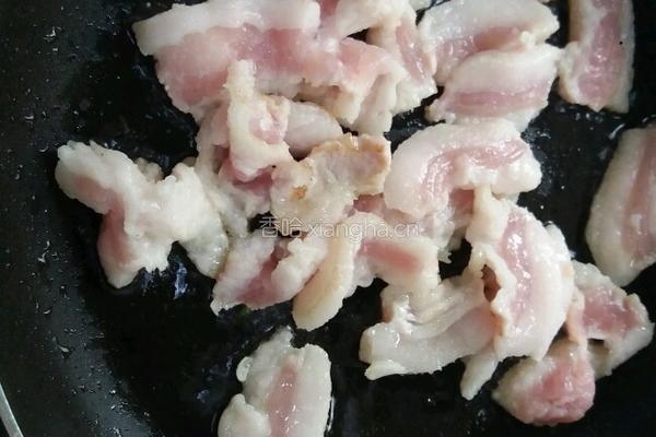 家常辣椒炒肉的做法图解5