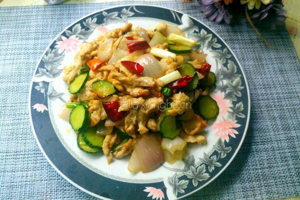 黄瓜肉片的做法图解10