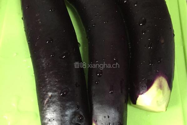 凉拌蒸茄子的做法图解2