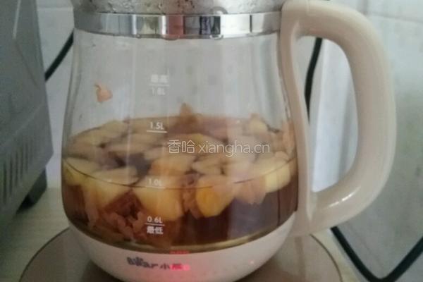 苹果玫瑰蜂蜜饮的做法图解4