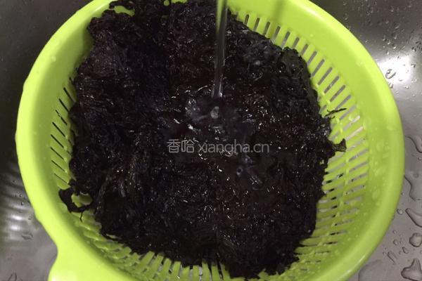 牛肉丸紫菜汤的做法图解2
