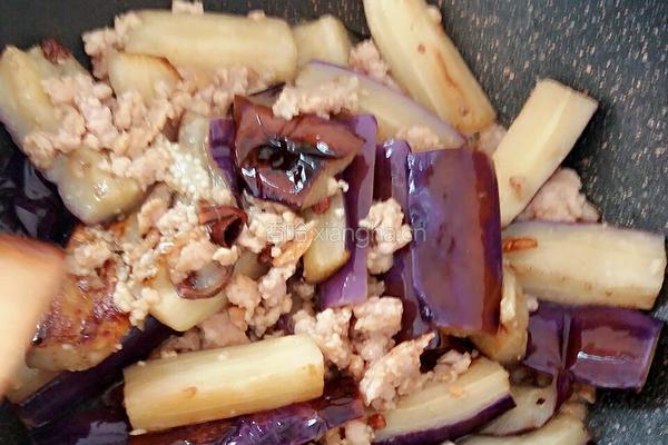 肉沫茄子的做法图解8