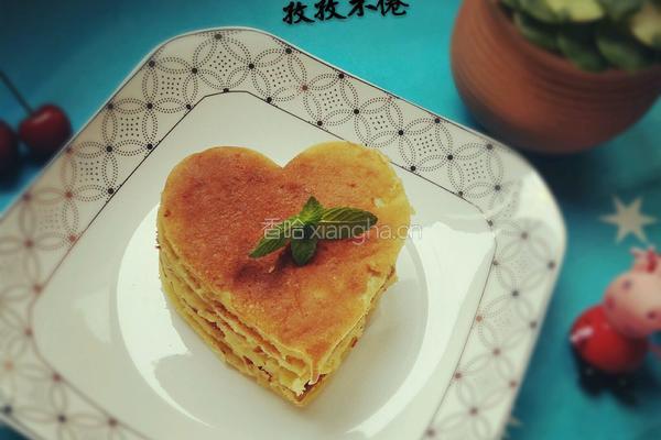 香蕉松饼的做法图解13