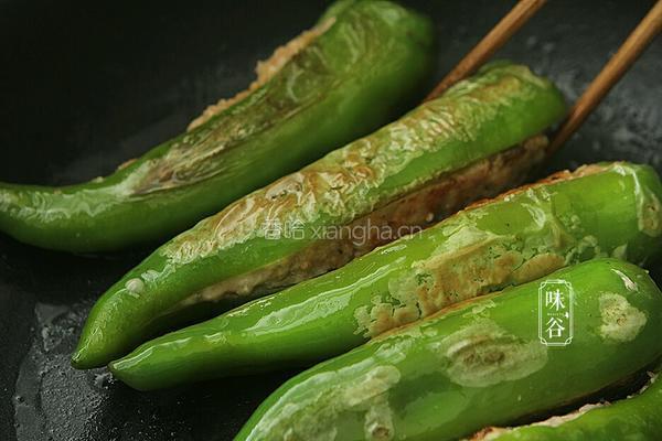 下饭的的滋味家常菜 釀尖椒的做法图解9