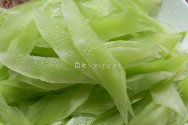 姜香莴苣的做法图解3