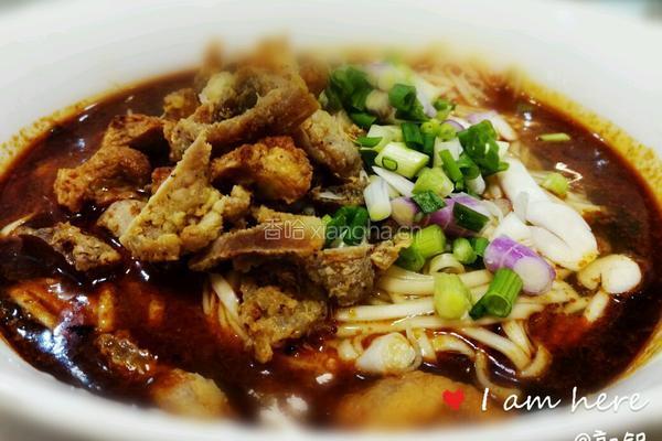 海带丝酥肉面 重庆小面 四川小面的做法图解9