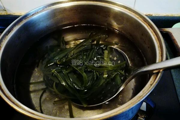 海带丝酥肉面 重庆小面 四川小面的做法图解5