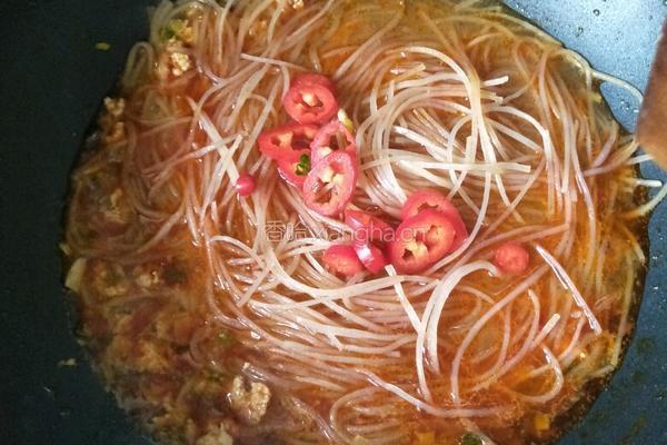肉末粉丝的做法图解7