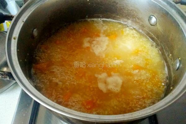 小米南瓜粥的做法图解4