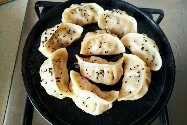 铁板煎饺的做法图解5