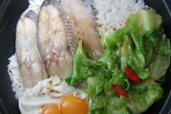 海鱼叉烧煲仔饭的做法图解8