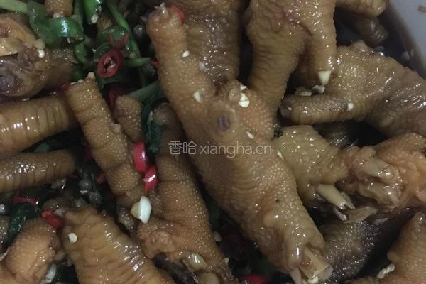 酸辣鸡脚的做法图解7