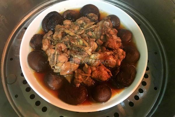 香菇蒸鸡腿的做法图解6