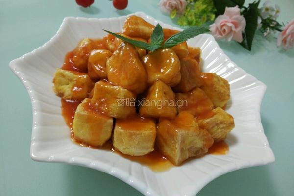 茄汁豆腐（自制豆腐）的做法图解17