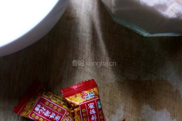 密炼菊花糖撞奶的做法图解1