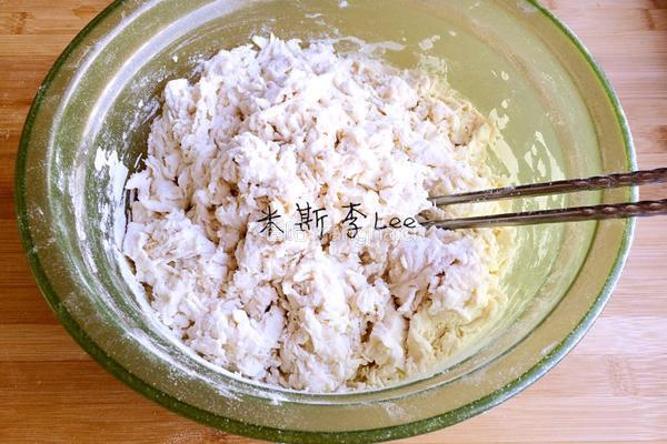 香豆面儿花卷的做法图解4