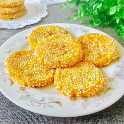 豆沙馅芝麻南瓜饼（电饼铛版）的做法[图]